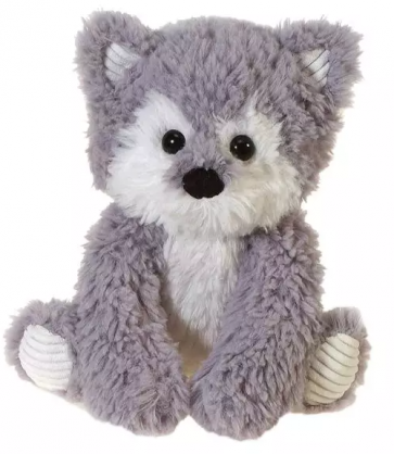 10-Inch Scruffy Wolf Stuffed Animal