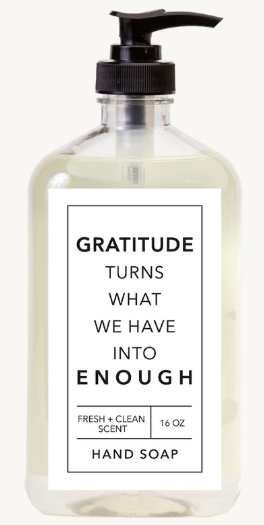 16 Oz Gratitude Hand Soap