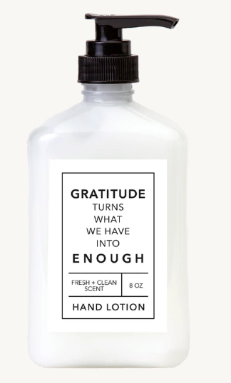 8 Oz Gratitude Hand Lotion