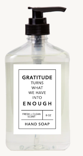 8 Oz Gratitude Hand Soap