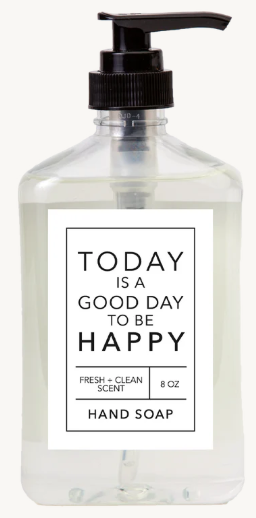 8 Oz Happy Hand Soap