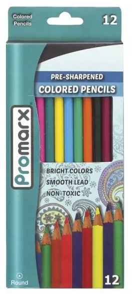 Colored Pencils - Long 12 Cnt
