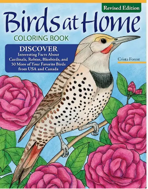 Coloring Book-50 States Birds