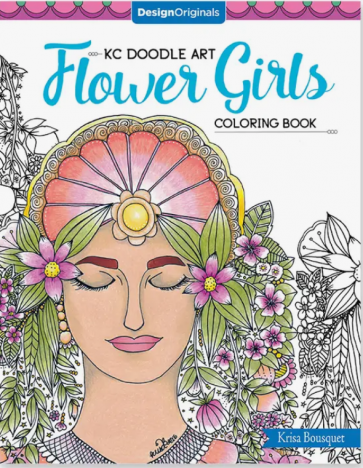 Coloring Book-Flower Girls