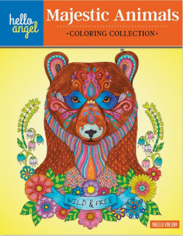 Coloring Book-Majestic Animals