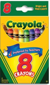 Crayola Crayons - 8 Count