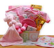 Easy As ABC New Baby- Pink