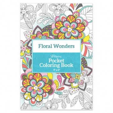 Floral Wonders Pocket Coloring