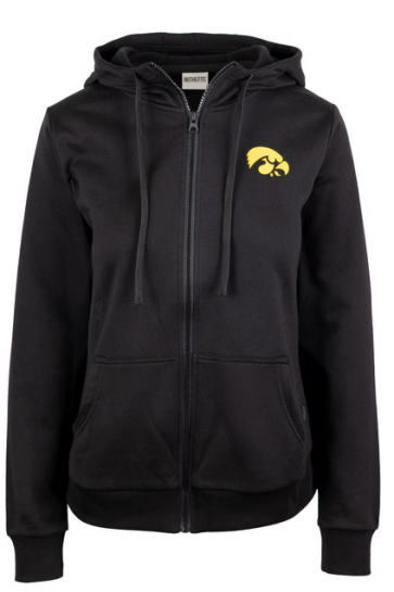 Full Zip Back Logo- Black