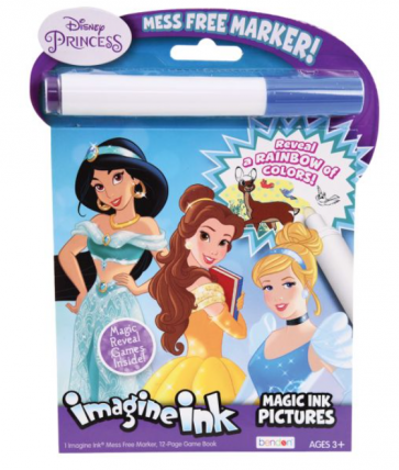 Imagine Ink Mess-Free Ink Book - Disney Princess