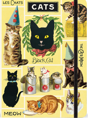 Lg Notebook- Cats