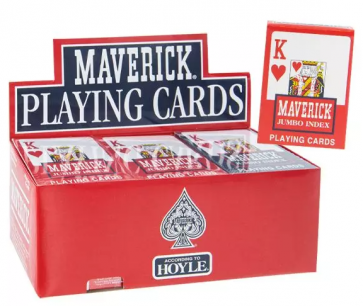 Maverick Poker Cards - Jumbo Index