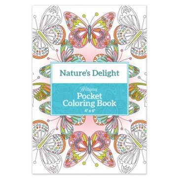 Nature's Delight Pocket Coloring Book