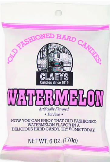 Nostalgic 1919 Old Fashioned Claey’S Watermelon ????Hard Candy