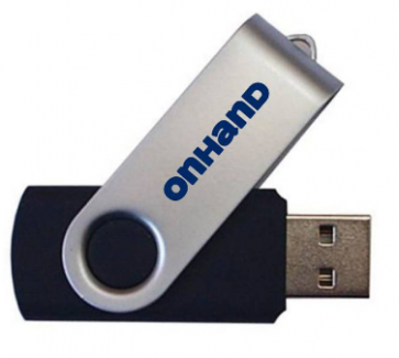 OnHand Swivel USB 3.0 Flash Drive- 16GB BP