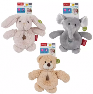 Playtex Baby Plush Rattle Toy