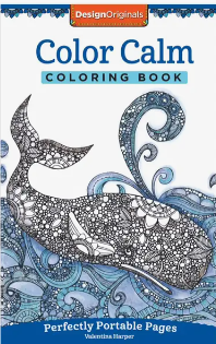 Portable Coloring Book-Calm