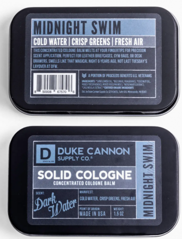 Solid Cologne Midnight Swim