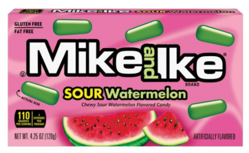 Theater Box-Mike and Ike Sour Watermelon