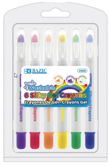 Washable Silky Gel Crayons