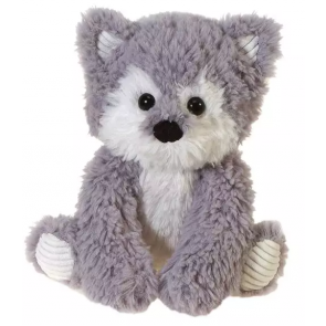 10-Inch Scruffy Wolf Stuffed Animal