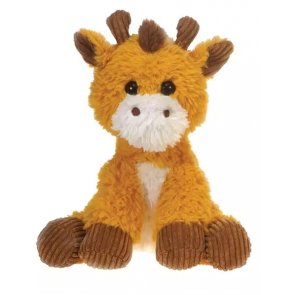 10-Inch Scruffy Yellow Giraffe Stuffed Animal