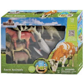 10-Piece Play Set - Farm Animals