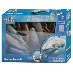 10-Piece Play Set - Ocean Animals