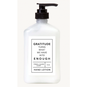 8 Oz Gratitude Hand Lotion