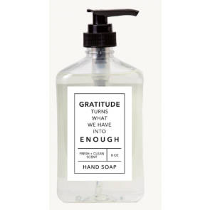 8 Oz Gratitude Hand Soap