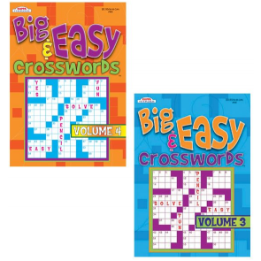 Big & Easy Crosswords Book