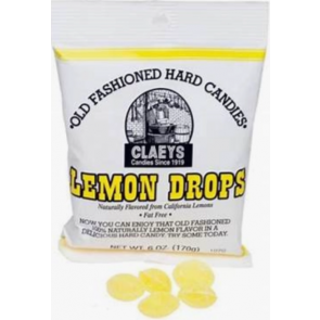 Claey's Lemon Sanded Hard Candy