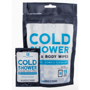 Cold Shower Cooling Field Towels - 15 Pack