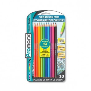 Colored Ink Pens- 10 Pack