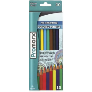 Colored Pencils - Long - 10 Co