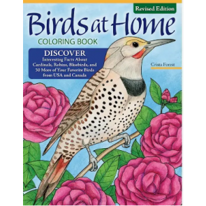Coloring Book-50 States Birds