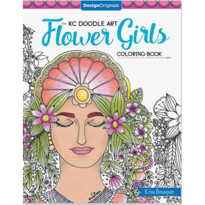 Coloring Book-Flower Girls
