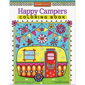 Coloring Book-Happy Camper