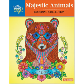 Coloring Book-Majestic Animals