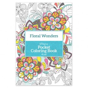 Floral Wonders Pocket Coloring