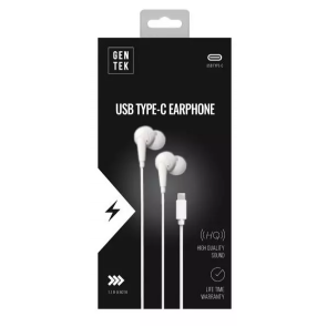 Gen Tek USB Type-C Earphones
