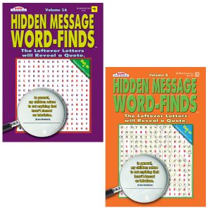 Hidden Message Wordfinds Puzzle Book