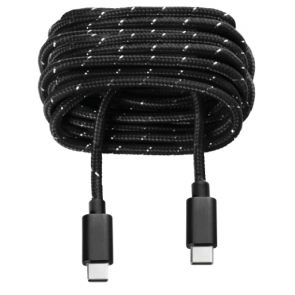 OnHand Everlasting Nylon Charge and Sync Cable - Black