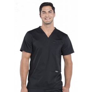 Revolution Men's Short Sleeve V-Neck Top