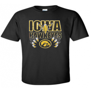 Short Sleeve Iowa Hawkeyes Talons